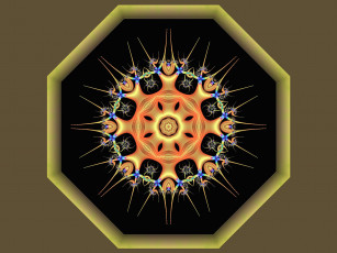 Картинка 3д графика fractal фракталы