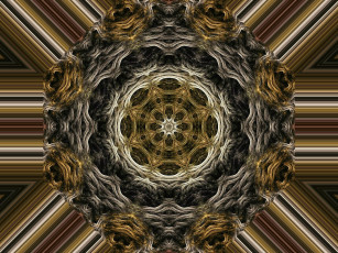 Картинка 3д графика fractal фракталы абстракция