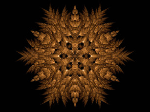 Картинка 3д графика fractal фракталы абстракция