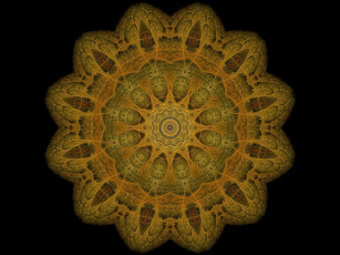 Картинка 3д графика fractal фракталы узор абстракция