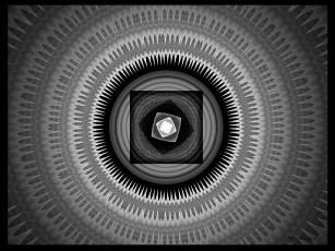 Картинка 3д графика fractal фракталы узор абстракция