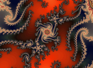 Картинка 3д графика fractal фракталы фрактал