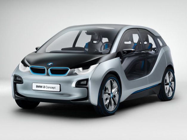 Обои картинки фото bmw, i3, concept, автомобили