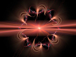 Картинка 3д графика fractal фракталы фон цвета узор