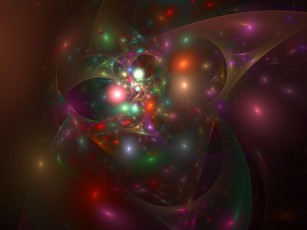 Картинка 3д графика fractal фракталы узор цвета фон