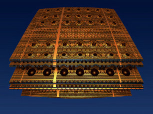 Картинка 3д графика fractal фракталы узор фон цвета