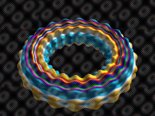 Картинка 3д графика fractal фракталы узор фон цвета