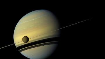 Картинка космос арт спутник планеты