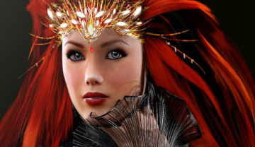 Картинка 3д графика people люди девушка