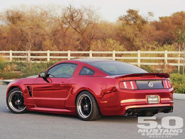 Обои картинки фото автомобили, mustang