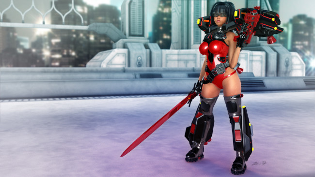 Обои картинки фото 3д, графика, fantasy, фантазия, меч