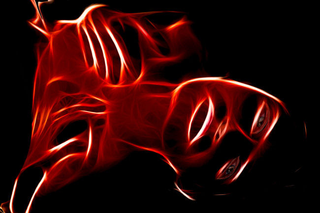 Обои картинки фото 3д, графика, fractal, фракталы, лицо