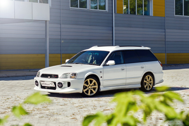 Обои картинки фото автомобили, subaru, b4