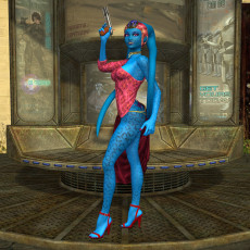 обоя 3д, графика, creatures, существа, существо, пистолет