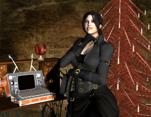 Картинка 3д графика people люди девушка