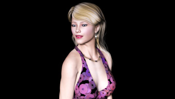 Картинка 3д графика people люди взгляд девушка