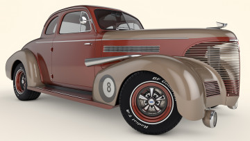 Картинка автомобили 3д chevrolet 1939