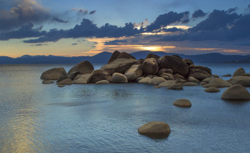 Картинка природа камни минералы вода