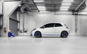 Картинка автомобили toyota hybrid yaris-r