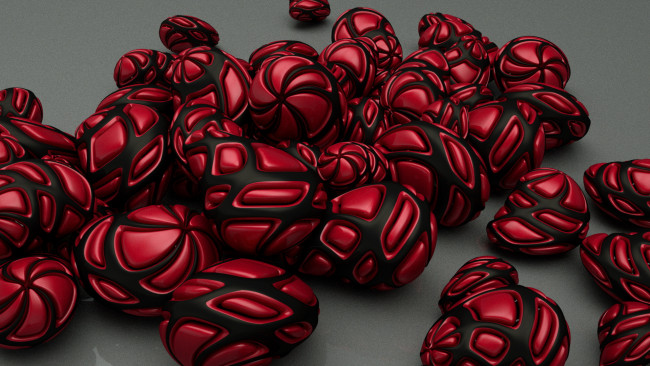 Обои картинки фото 3д, графика, шары