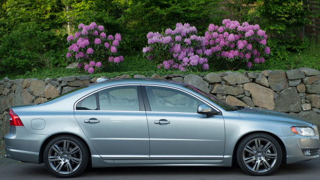 Обои картинки фото автомобили, volvo, s80, sedan