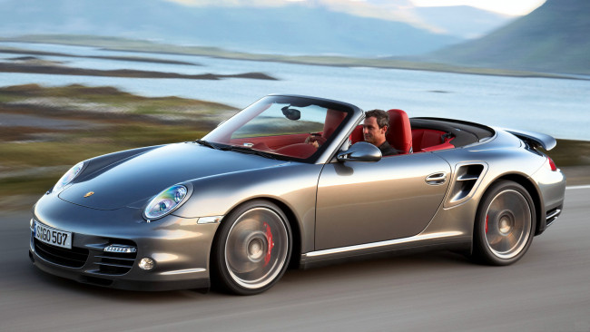 Обои картинки фото porsche, 911, turbo, автомобили, элитные, dr, ing, h, c, f, ag, германия, спортивные