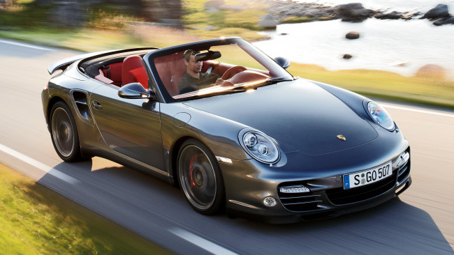 Обои картинки фото porsche, 911, turbo, автомобили, германия, спортивные, элитные, dr, ing, h, c, f, ag