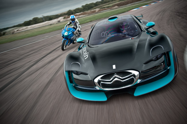 Обои картинки фото автомобили, citroen, survolt