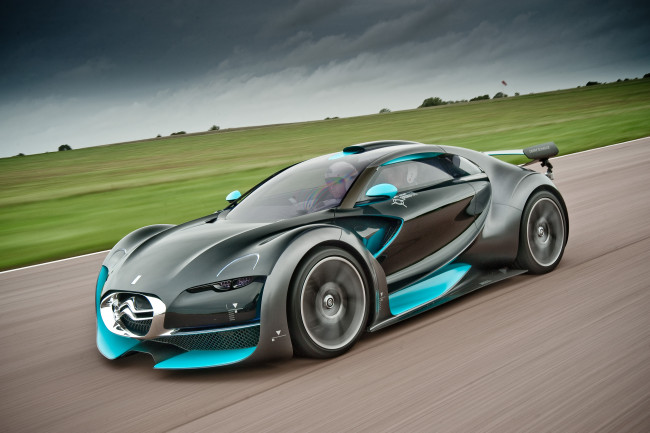 Обои картинки фото автомобили, citroen, survolt