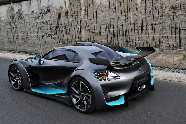 Обои картинки фото автомобили, citroen, survolt