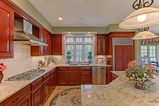 Обои картинки фото интерьер, кухня, мебель