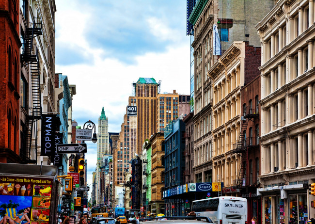 Обои картинки фото города, нью, йорк, сша, улица