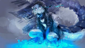 Картинка аниме kantai+collection демон оружие девушка