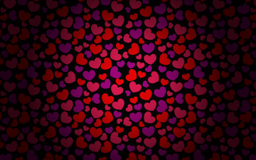 Картинка векторная+графика сердечки