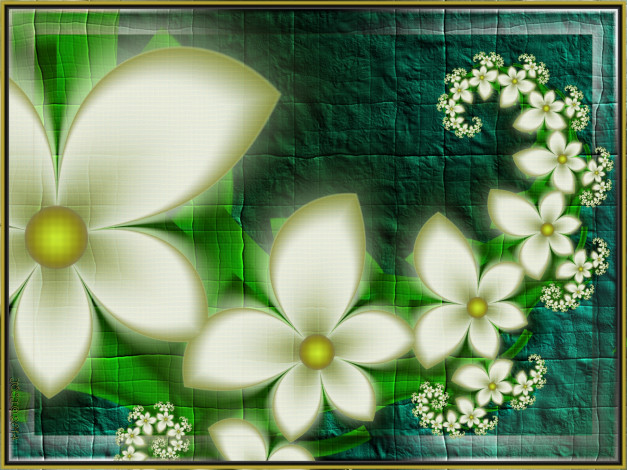 Обои картинки фото 3д графика, цветы , flowers, цвета, узор, фон