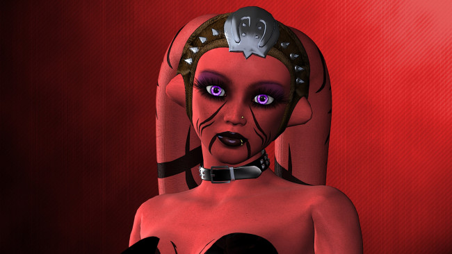 Обои картинки фото 3д графика, существа , creatures, фон, существо, взгляд