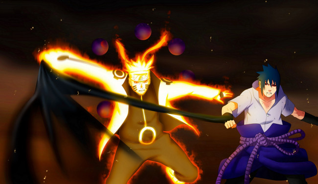 Обои картинки фото аниме, naruto, злость, uzumaki, воля, кагуи, kurozetsu, sharingan, uchiha, sasuke, bijuu, mode