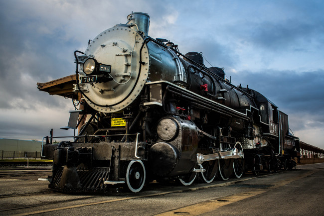 Обои картинки фото техника, паровозы, паровоз, рельсы, дорога, железная