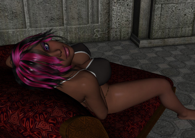 Обои картинки фото roxel, 3д графика, люди , people, взгляд, девушка