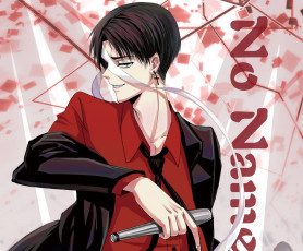 Картинка аниме shingeki+no+kyojin леви