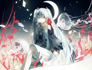 Картинка аниме vocaloid hatsune miku