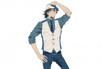 Картинка аниме tiger+and+bunny kaburagi