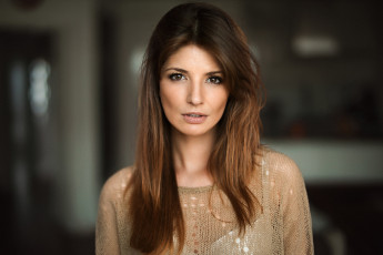 Картинка девушки -unsort+ брюнетки +шатенки лицо взгляд