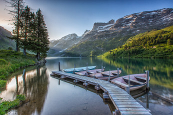 Картинка корабли лодки +шлюпки река лес