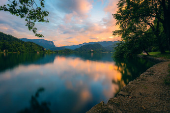 Картинка природа реки озера lake bled озеро красота