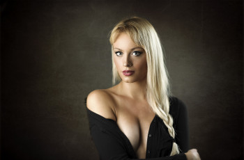 Картинка девушки -unsort+ блондинки взгляд лицо