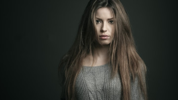 Картинка девушки -unsort+ брюнетки +шатенки лицо взгляд