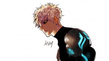 Картинка аниме one+punch+man генос