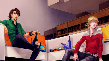 Картинка аниме tiger+and+bunny барнаби котецу