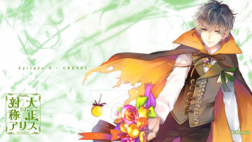 Картинка taishou+x+alice аниме фон взгляд парень